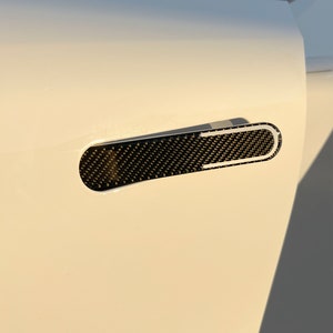 Recubrimientos decorativos para manijas de puertas Tufskinz: se adapta a Rivian R1T 2022-2025: kit de 4 piezas