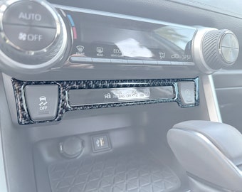 TufSkinz | Lower Dash Overlay - Compatible with 2019-2025 Rav4(Non Heated Seats) - 1 Piece Kit