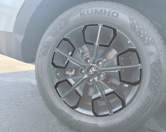 Tufskinz | Wheel Accent Overlays - Fits 2022-2025 Hyundai Santa Cruz - 40 Piece Kit