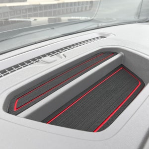 Tufskinz | Dash Top Compartment Foam Inserts - Fits 2019-2022 Silverado - 2 Piece Kit