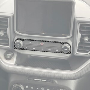 Tufskinz | Radio Accent Trim - Fits 2021-2023 Ford Bronco Sport - 1 Piece Kit