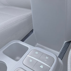 Tufskinz | Center Storage Outer Area Accent Trim - Fits 2022-2025 Ford Maverick - 2 Piece Kit