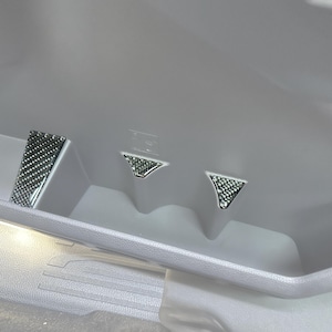 Tufskinz | Front Side Door Cupholder Accent Overlay - Fits 2025-2026 4Runner - 6 Piece Kit