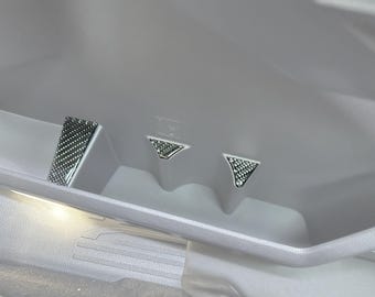 Tufskinz | Front Side Door Cupholder Accent Overlay - Fits 2025-2027 4Runner - 6 Piece Kit