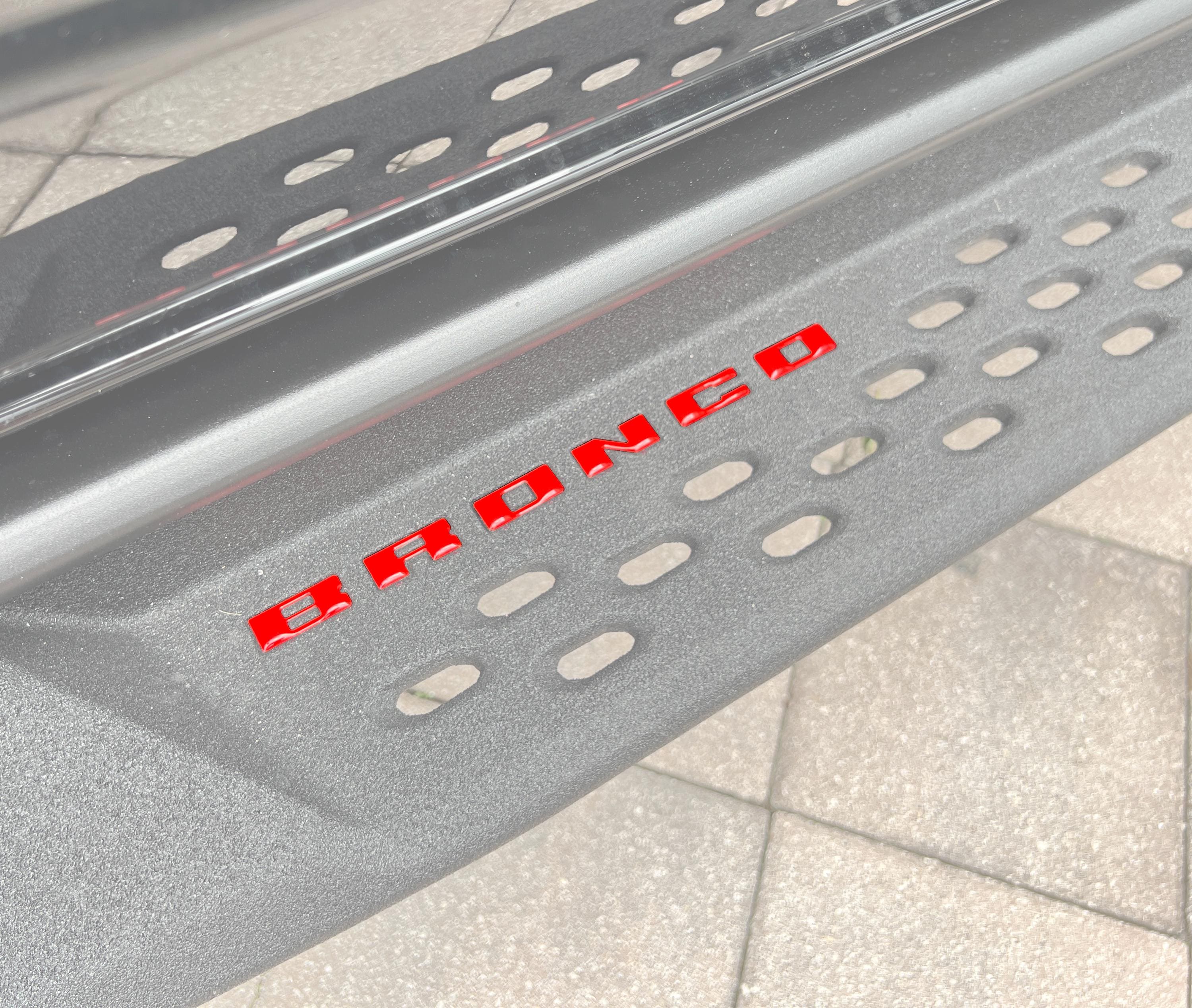 Tufskinz | Running Board Emblem Inserts/overlays - Fits 20221-2026 ...