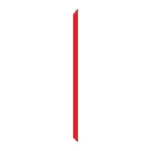 May include: A single, thin, red vertical line.