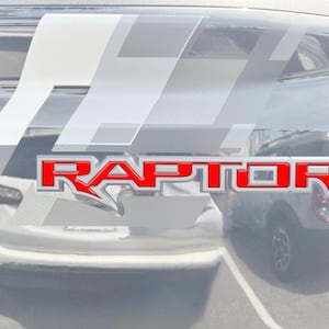 Tufskinz | Emblèmes pour hayon Raptor - Pour Ranger 2024-2025 - Kit de 3 pièces
