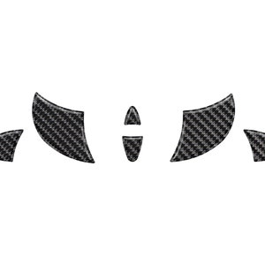 Tufskinz | Emblem Einsätze für Lenkrad - Passend für 2016-2023 Tacoma - 6-teiliges Kit