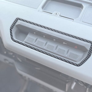 Tufskinz | Dash Top Switch Panel Accent Trim - Fits 2021-2025 Bronco - 1 Piece Kit