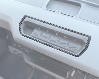 Tufskinz | Dash Top Switch Panel Accent Trim - Fits 2021-2026 Bronco - 1 Piece Kit