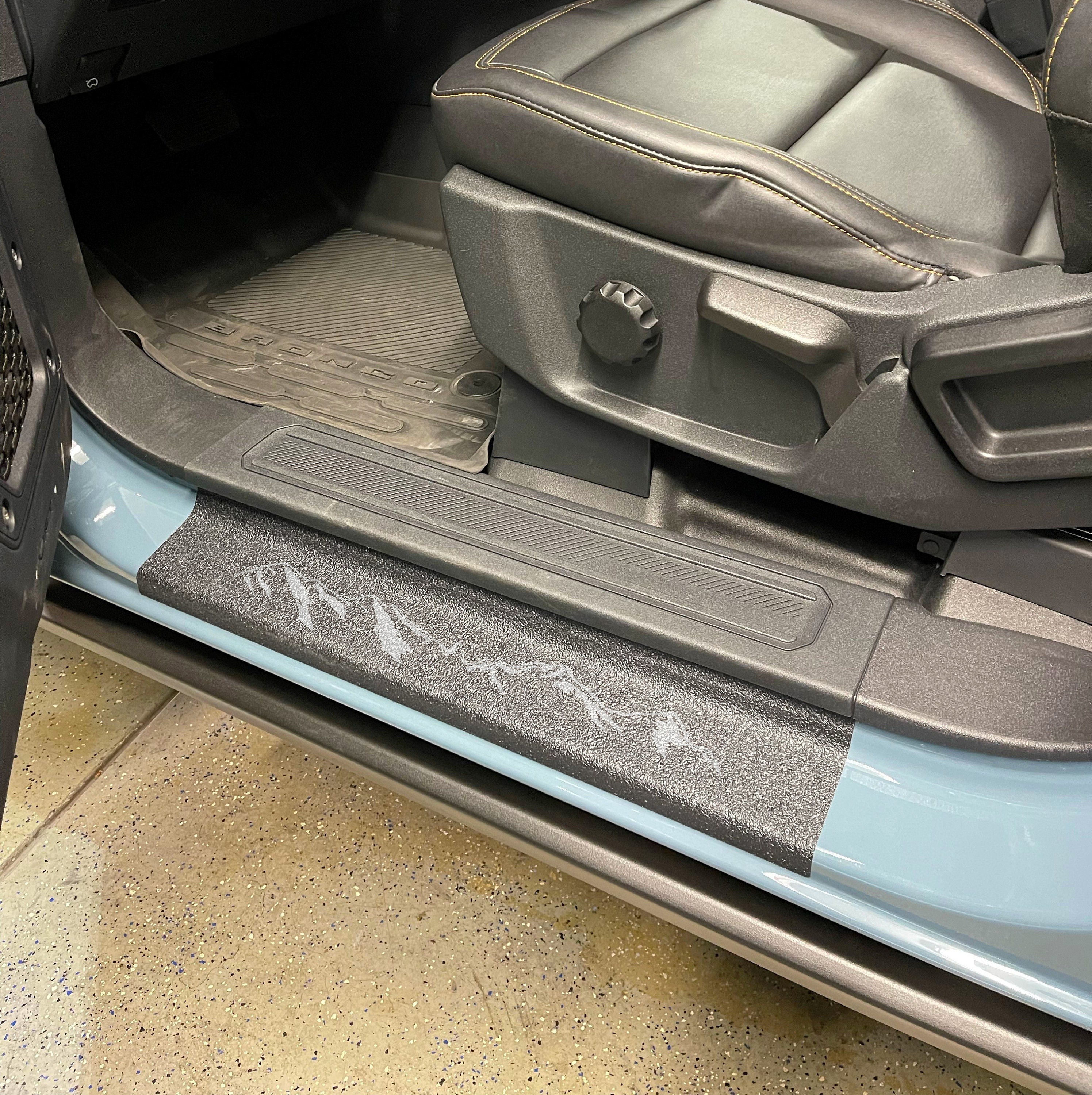 Tufskinz Door Sill Protection Fits 2021up 2 Door Bronco Etsy