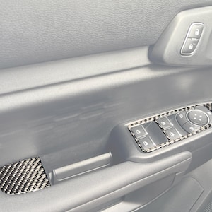 Tufskinz | Door Switch Accent Overlays - Fits 2024-2025 Ranger - 8 Piece Kit