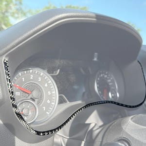 Tufskinz | Instrument Cluster Line Accent Overlay - Fits 2025-2026 RAM 1500/2500/3500 - 1 Piece Kit