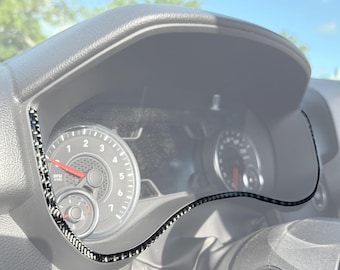 Tufskinz | Instrument Cluster Line Accent Overlay - Fits 2025-2026 RAM 1500/2500/3500 - 1 Piece Kit
