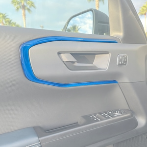 Tufskinz | Interior Door Accent Trim - Compatible with 2021-2024 Bronco Sport - 4 Piece Kit