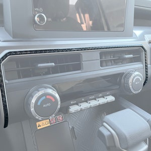 Tufskinz | Lower Dash Accent Overlay - Fits 2024-2025 Tacoma & 2025-2026 4Runner - 1 Piece Kit