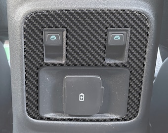 Tufskinz | Rear Center Console Accent Trim Fits 2021-2024 Bronco - 1 Piece Kit