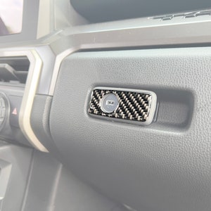 Tufskinz | Glovebox Latch Overlay - Fits 2024-2025 Tacoma & 2025-2026 4Runner - 1 Piece Kit