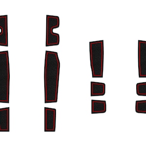 Tufskinz | Door Cubby Foam Inserts - Fits 2023-2024 Expedition - 12 Piece Kit