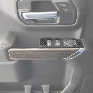 Tufskinz | Door Switch Accents - Fits 2019-2021 Silverado - 2 Piece Kit