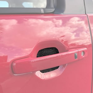 Tufskinz | Inzetstukken portiergreepbeschermers: past op Nissan Frontier van de periode 2022-2025