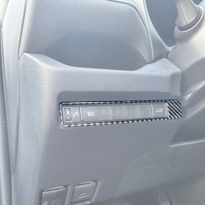 TufSkinz | Driverside Switch Panel Overlay - Compatible with 2019-2025 Rav4 - 1 Piece Kit