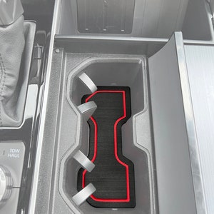 Tufskinz | Center Console Cup Holder Foam Inserts - Fits 2022-2025 Tundra & 2023-2025 Toyota Sequoia - Kits Vary