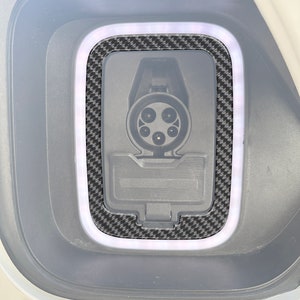 Tufskinz | Sobreposição de realce da porta de carga - Serve para Rivian R1T 2022-2025 - Kit de 1 peça