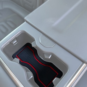 Tufskinz | Rear Cup Holder Foam Insert - Fits 2022-2025 Rivian R1T - 1 Piece Kit