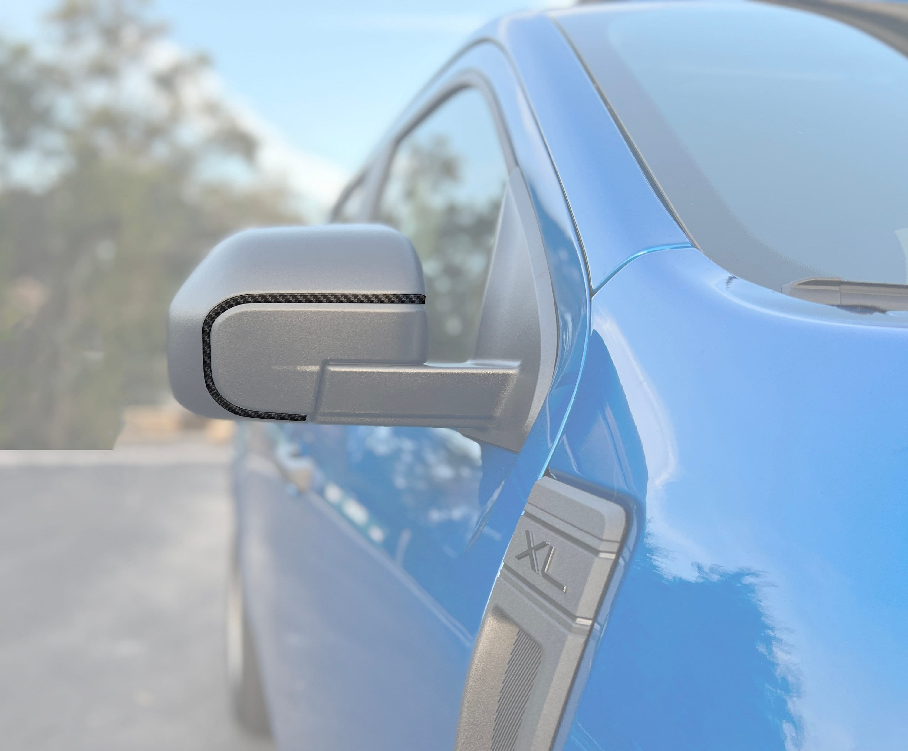 Tufskinz | Mirror Line Accent Trim - Fits 2022-2025 Ford Maverick - 2 Piece Kit