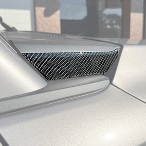 Recubrimientos decorativos para paneles laterales del parabrisas Tufskinz: se adapta a Land Cruiser y Lexus GX550 2024-2025: kit de 2 piezas