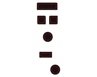 TufSkinz / Inserto in schiuma per console centrale - Compatibile con FJ Cruiser 2007-2014 - Kit da 6 pezzi