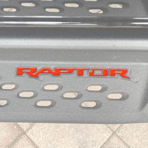 Tufskinz | Running Board Emblem Overlays - Fits 2022-2024 Bronco Raptor - 6 Piece Kit
