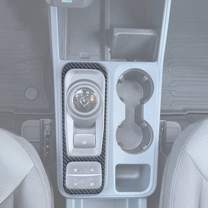 Tufskinz | Center Console Accent Trim - Fits 2022-2025 Ford Maverick - 1 Piece Kit