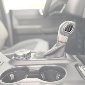 Tufskinz | Automatic Shift Knob Insert - Fits 2021-2025 Ford Bronco - 1 Piece Kit