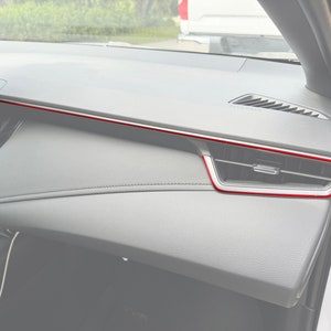 Tufskinz | A/C Vent Line Accent Overlay - Fits 2023-2026 GR Corolla - 3 Piece Kit