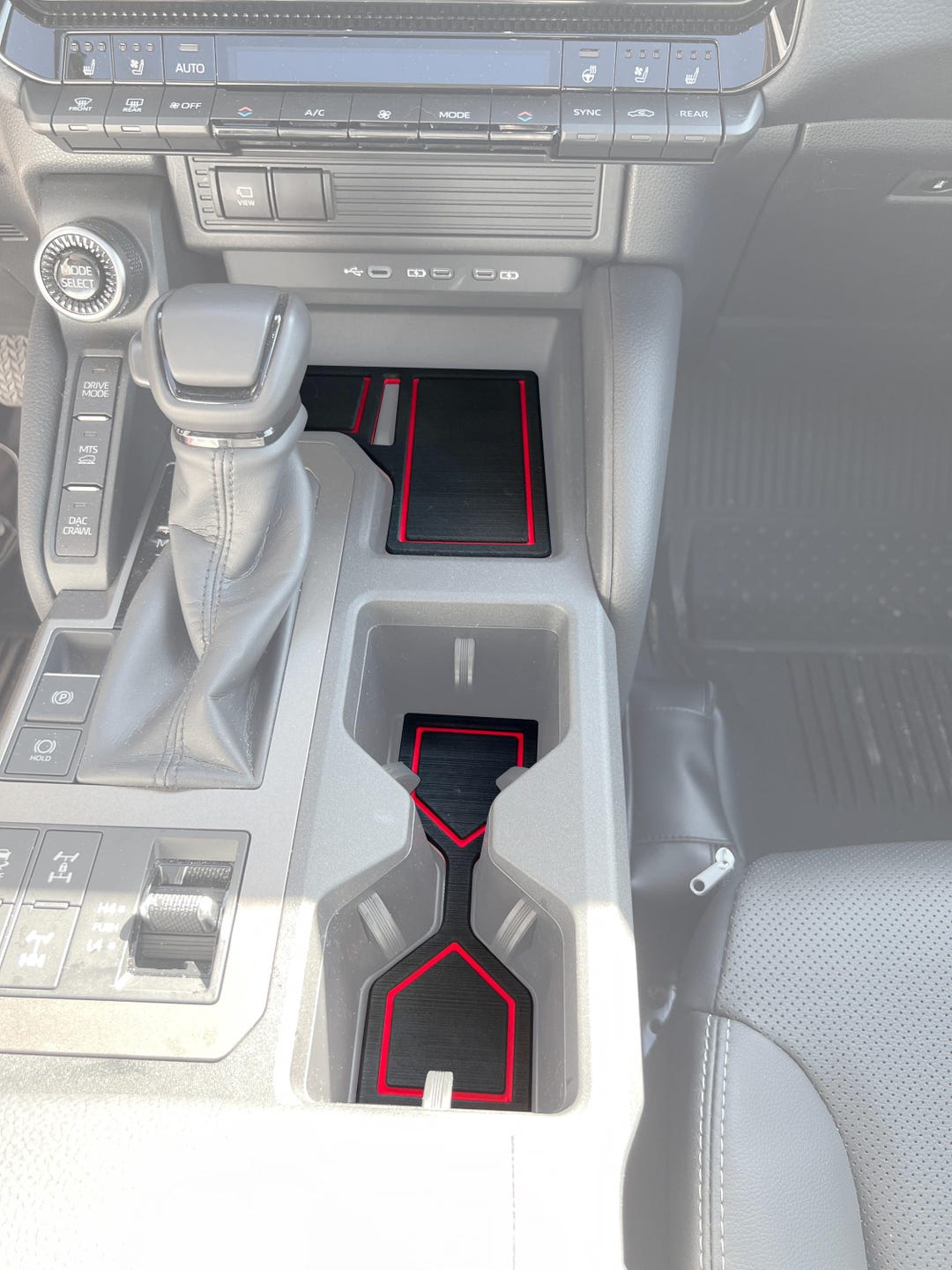 Tufskinz | Center Console Foam Inserts - Fits 2024-2026 Land Cruiser ...