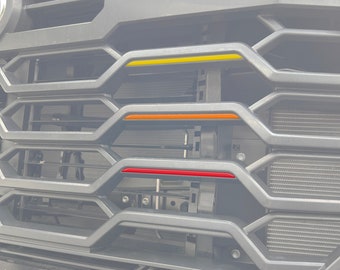 Tufskinz | TRD Grille TRI-Color Line Inserts - Fits 2022-2025 Tundra & 2023-2025 Toyota Sequoia - 3 Piece Kit