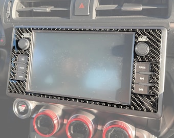 Tufskinz | Display Screen Accent Overlays - Fits 2021-2026 GR86 - 1 Piece Kit