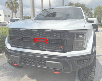 2015-17 Ford F-150 Paramount Raptor Style Aftermarket Grille Letters Decal F150 - Foto 11