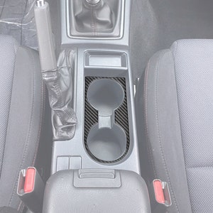 Tufskinz / Center Console Cup Holder Accent - Se adapta a 2015-2021 WRX - Kit de 1 pieza