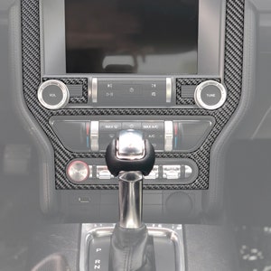 Tufskinz | Radio Accent Trim - Fits 2015-2023 Mustang - 3 Piece Kit