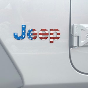 Tufskinz | Emblem Letter Overlays - Fits 2018-2025 JL - 8 Piece Kit