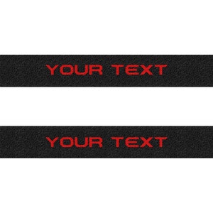 Tufskinz | Door Sill Protection w/ Custom Text - Fits 2023-2026 GR Corolla - 2 Piece Kit