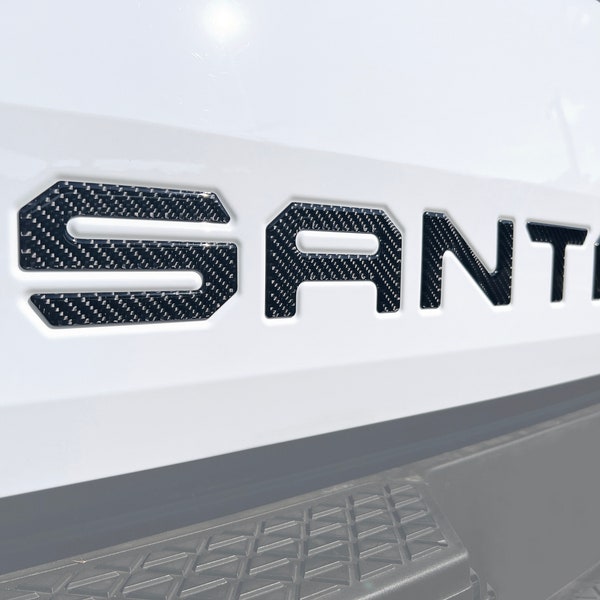 Santa Cruz Tailgate Letters Etsy