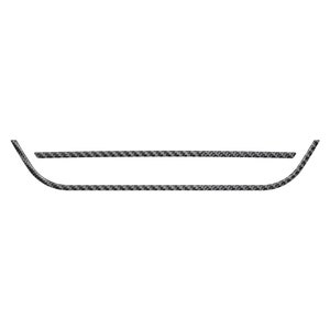 Tufskinz |  Center A/C Vent Accent Overlays - Fits 2022-2025 Rivian R1T - 2 Piece Kit