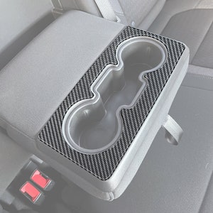 Tufskinz | Rear Seat Cupholder Surround Accent - Fits 2019-2021 Silverado - 1 Piece Kit