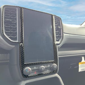 Tufskinz | Display Screen/A.C. Vent Accent Overlays - Fits 2024-2025 Ranger - 3 Piece Kit