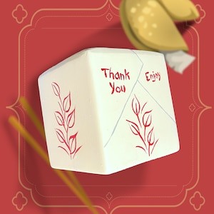 Takeout container planter, kitschy funky indoor plant pot, cute houseplant lover gift