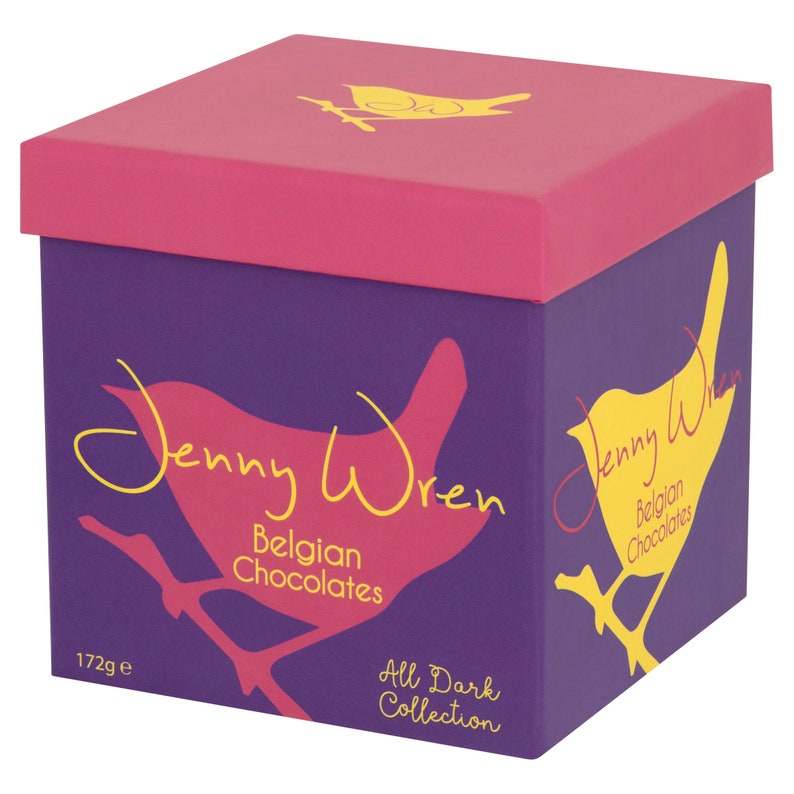 Jenny Wren All Dark Collection Chocolate Gift box Etsy
